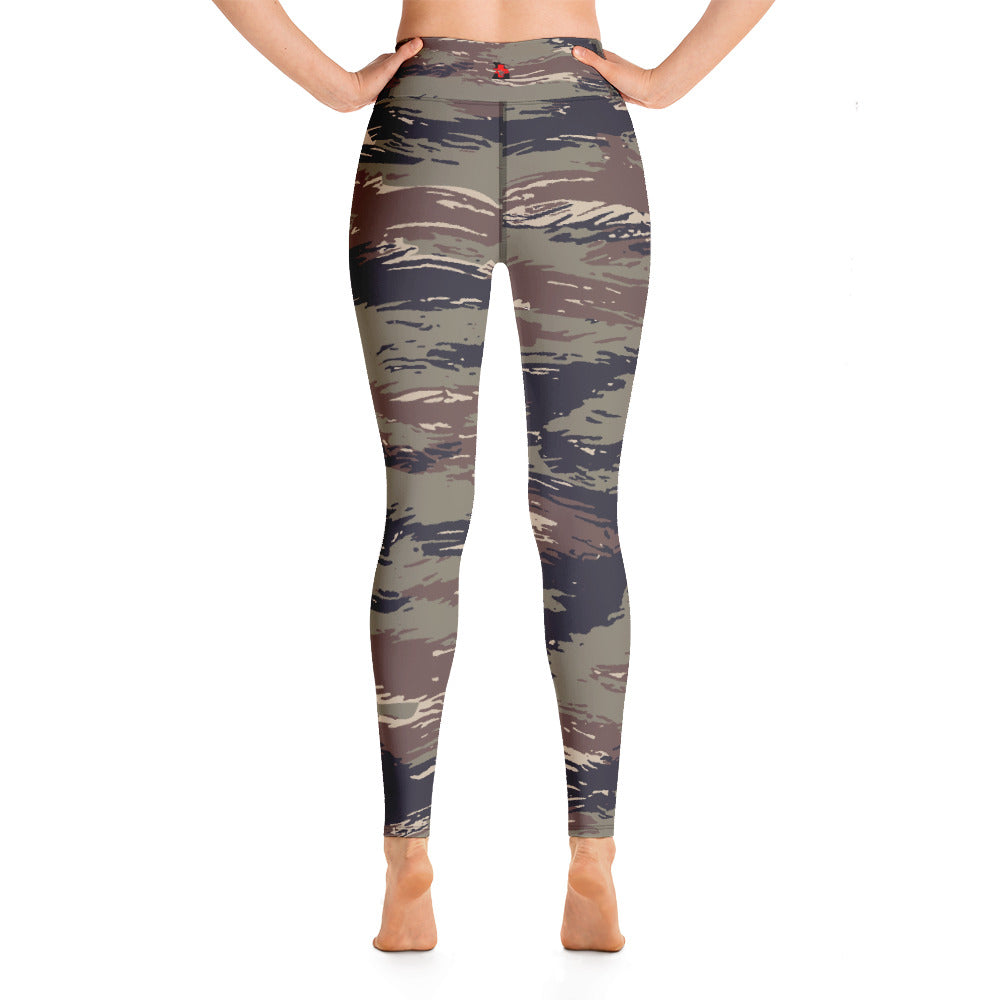 Tiger Stripe Yoga Leggings