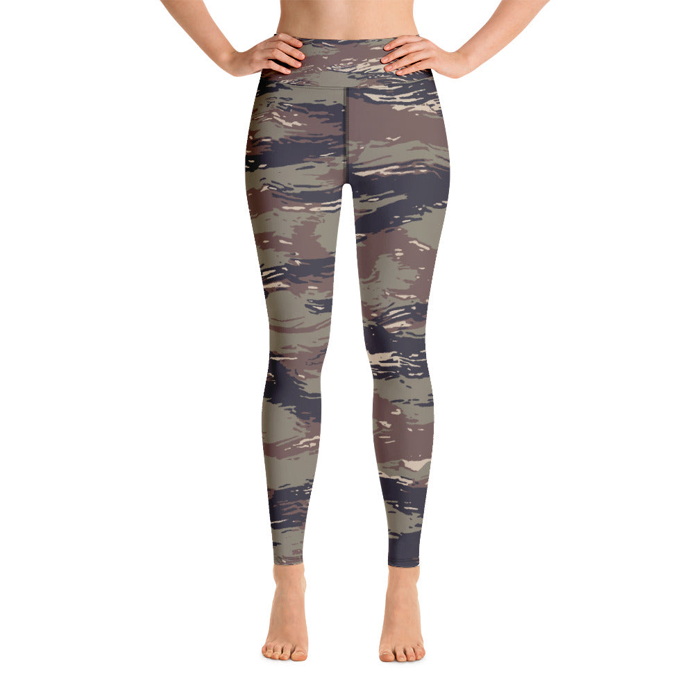Tiger Stripe Yoga Leggings