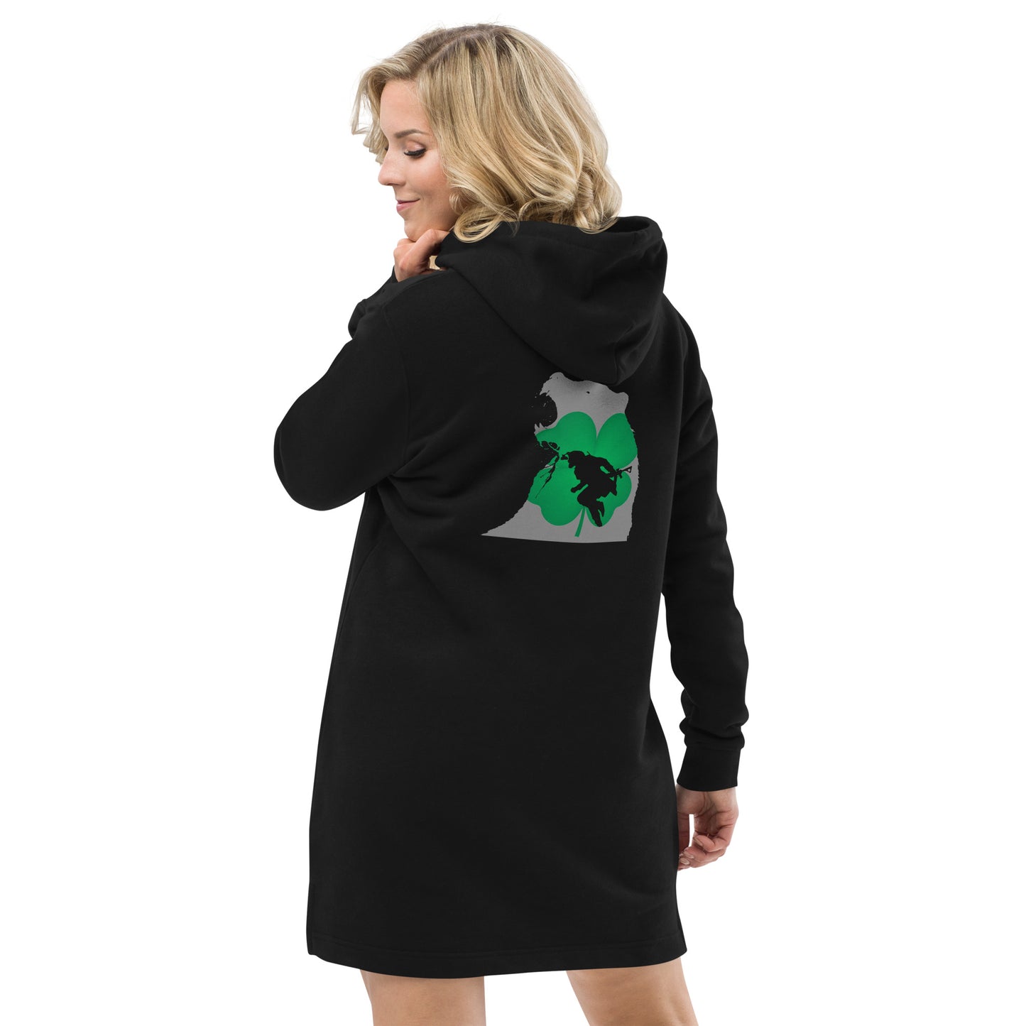 Women's Clover Hoodie Dress