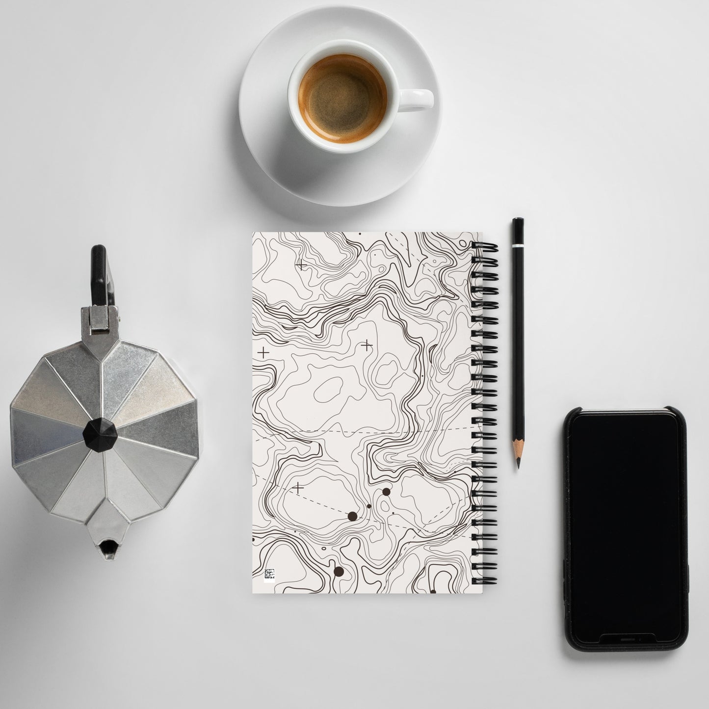 Topo Spiral notebook