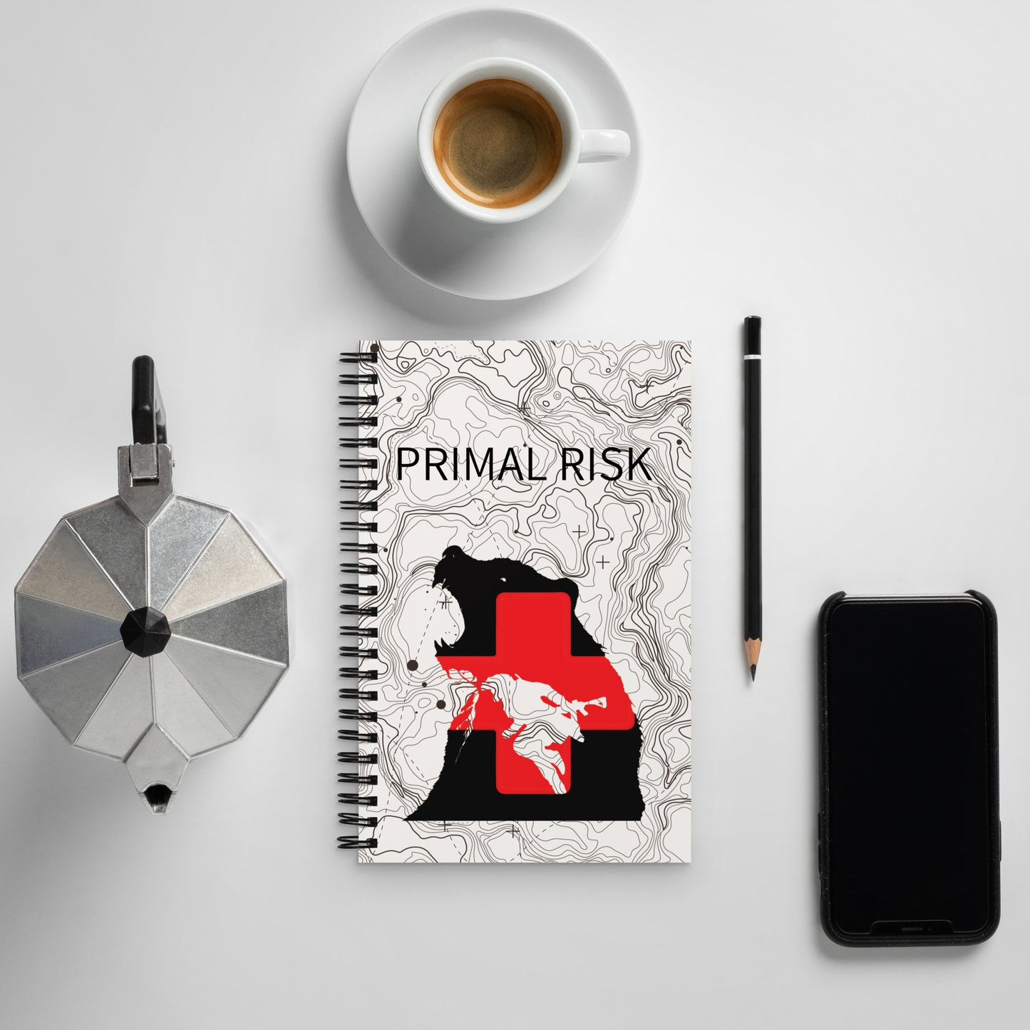 Topo Spiral notebook