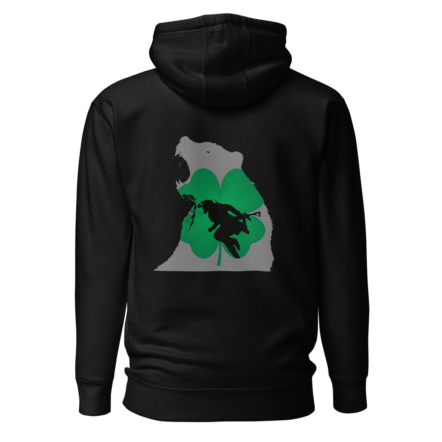 St. Paddy's Gray Bear Hoodie