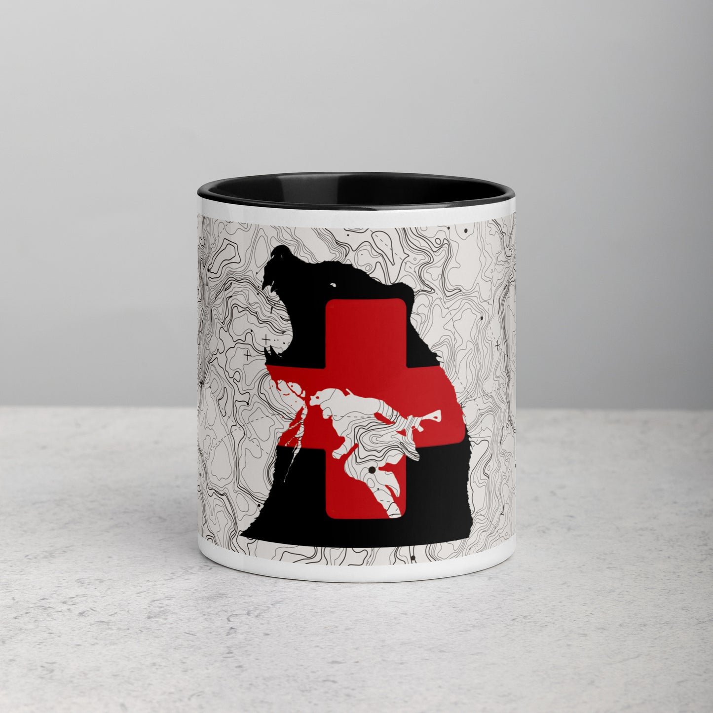 Primal Topographic Mug