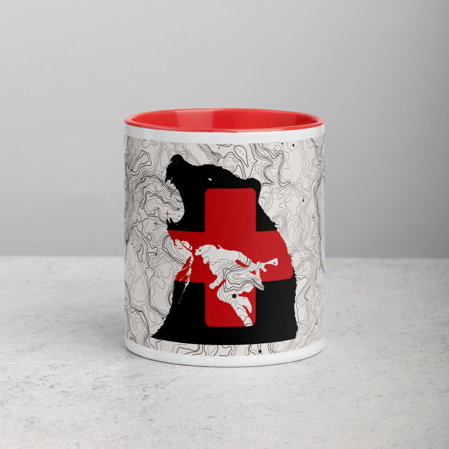 Primal Topographic Mug