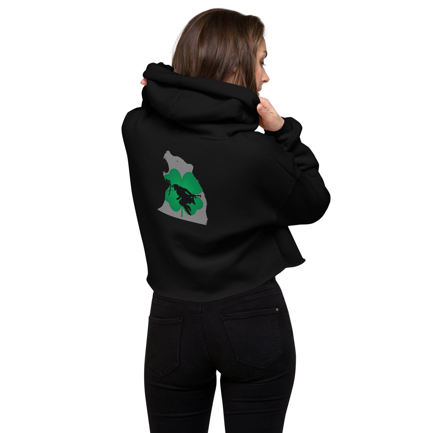 St. Pat's Crop Hoodie