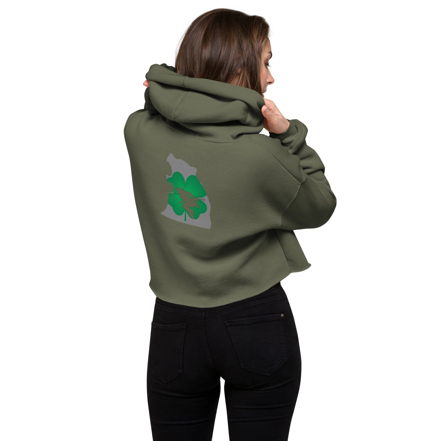 St. Pat's Crop Hoodie