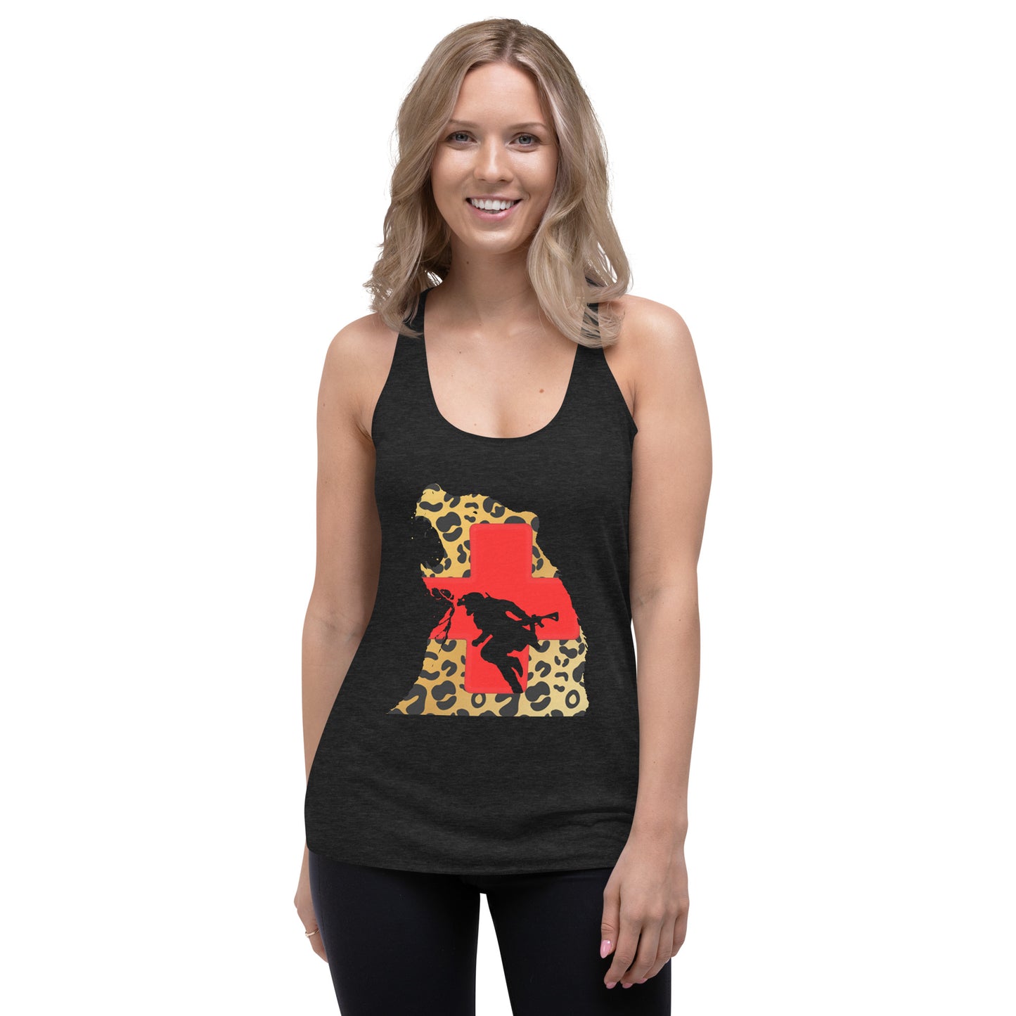Leopard Racerback Tank