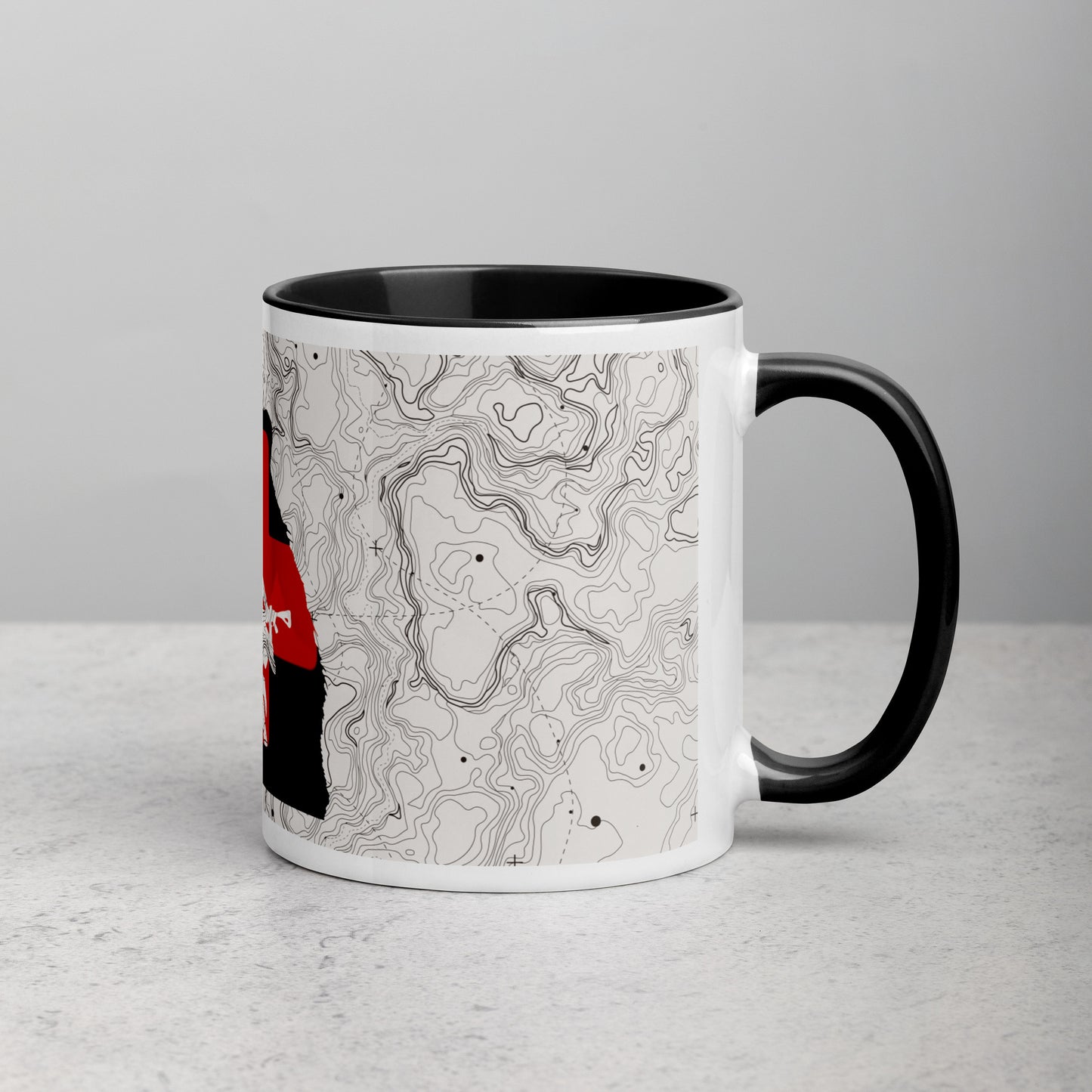Primal Topographic Mug