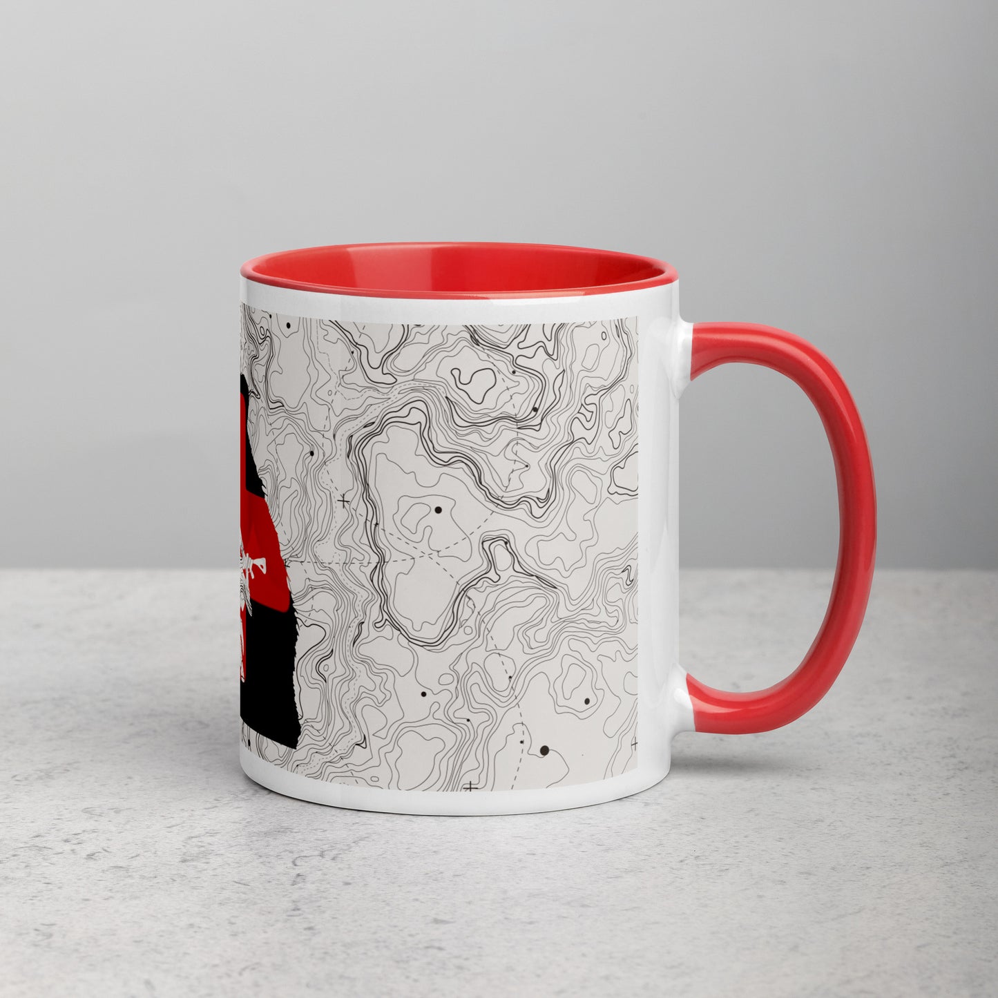 Primal Topographic Mug